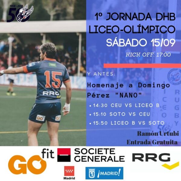 Jornada I DHB Grupo C. Novedades de la plantilla