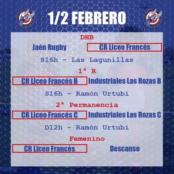 Programación 01 y 02 febrero - cuadro 01