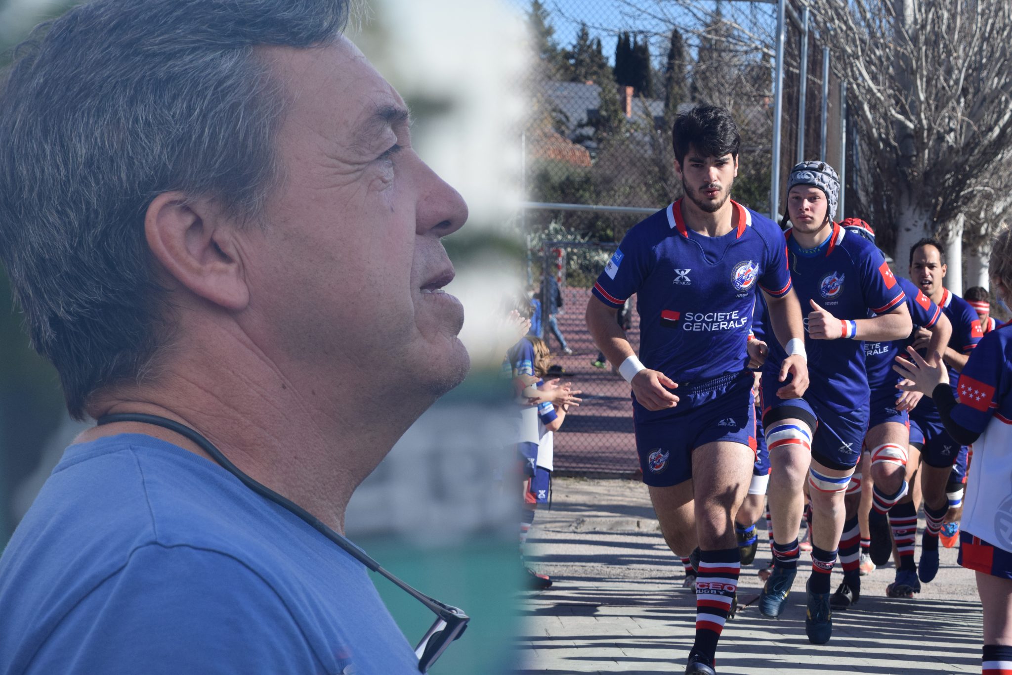 Carlos Cuerda y Carlos Bravo Club de Rugby Liceo Francés