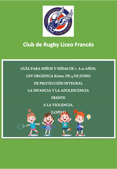 Guía para niños y niñas de 7 a 12 años