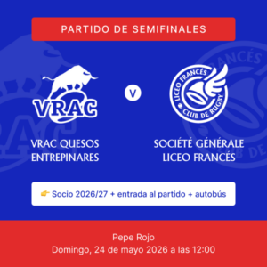 Socio 2026/27 + entrada al partido + autobús